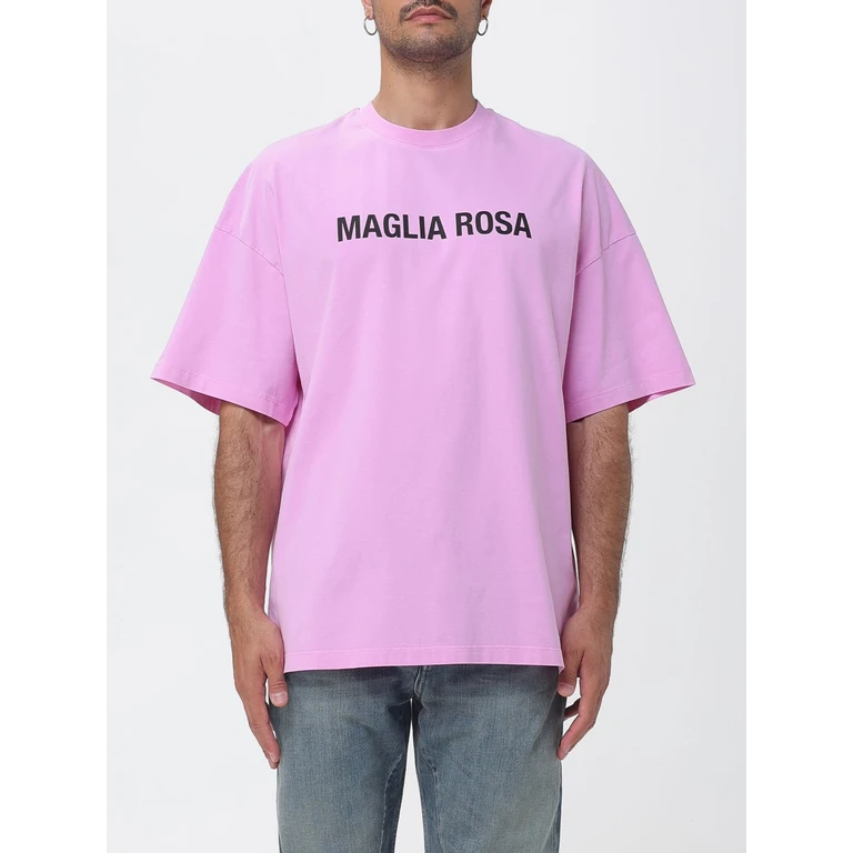 MSGM T-Shirt Men color Pink (4040MM97N26709812)