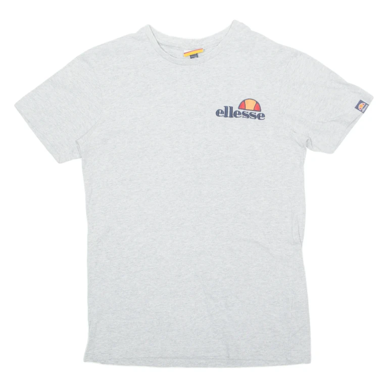 ELLESSE Mens T-Shirt Grey XS