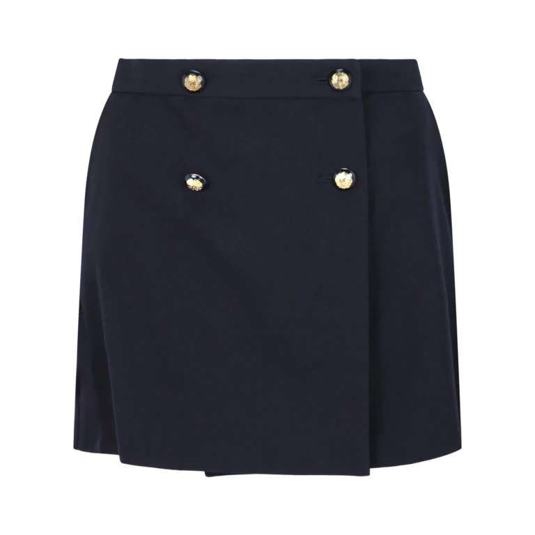 Military Detail Mini Skirt