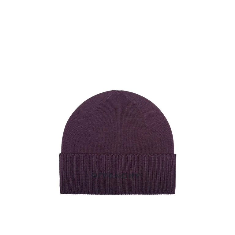 Givenchy Purple Wool Beanie Accessory - Men
