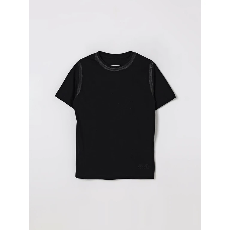 MM6 MAISON MARGIELA T-Shirt Kids color Black (M60899MM06HM6900)
