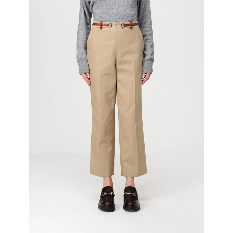 GUCCI Pants Woman color Beige (820466Z8BZI2502)