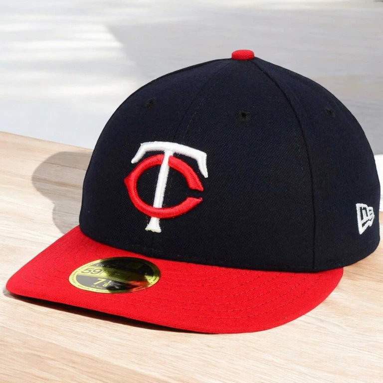 Men's MLB Authentic Collection Low Pro 59Fifty Fitted Cap Minnesota Twins Hats