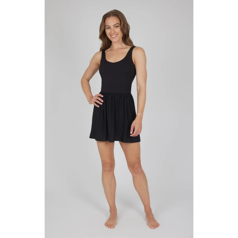 Jersey Charming Pleated Tennis Dress