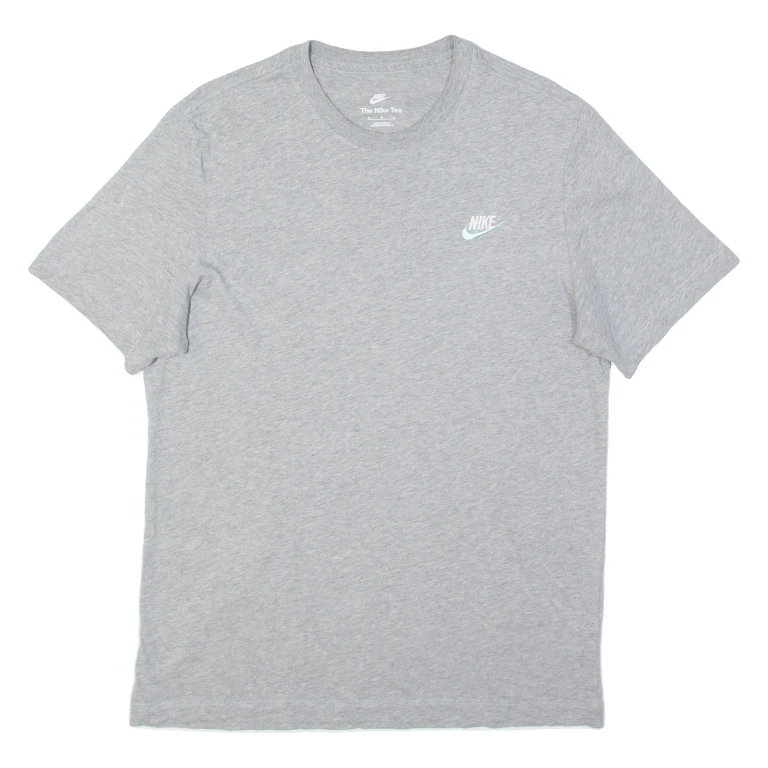 NIKE Mens T-Shirt Grey M