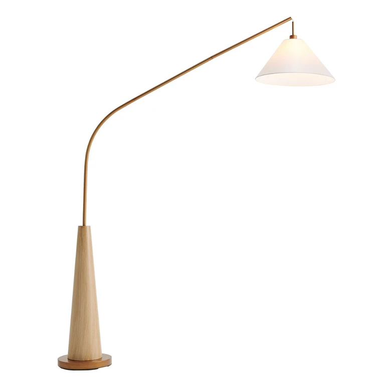 Flann Brown Floor Lamp