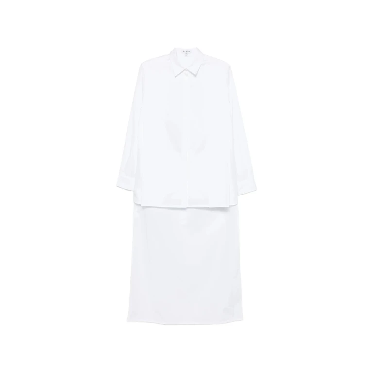 Asymmetric-hem Shirt