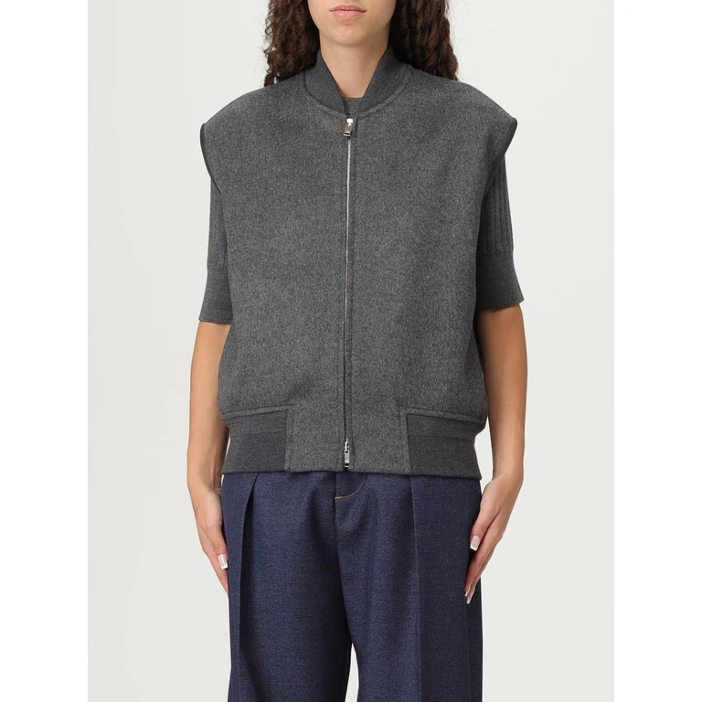 BOTTEGA VENETA Waistcoat Woman color Black (834990V4CB01307)