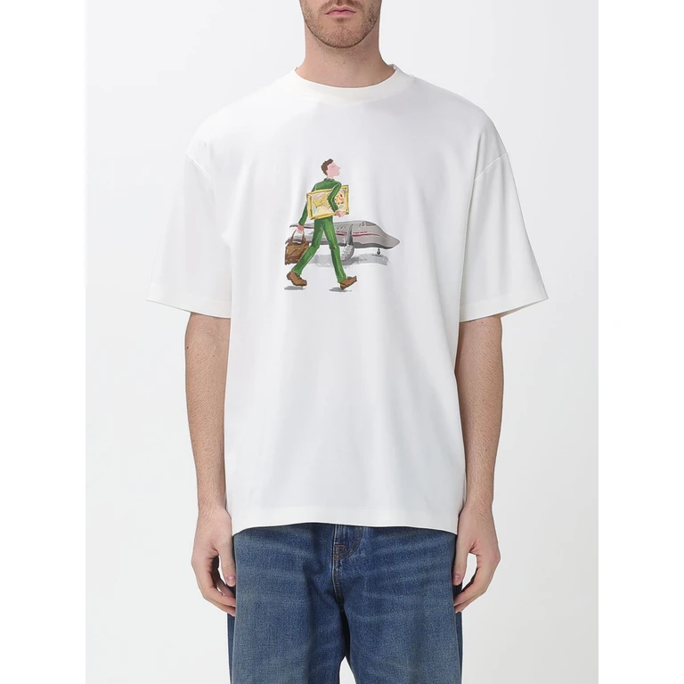 DRÔLE DE MONSIEUR T-Shirt Men color White (JTS290CO002OW)