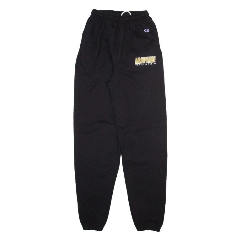 CHAMPION Womens Joggers Black Tapered S W20 L29