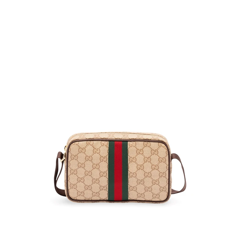 `Gg Coated Web` Crossbody Bag