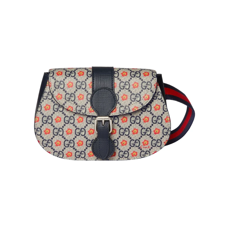 GUCCI KIDS Belt Bag Junior "Supreme Flowers"