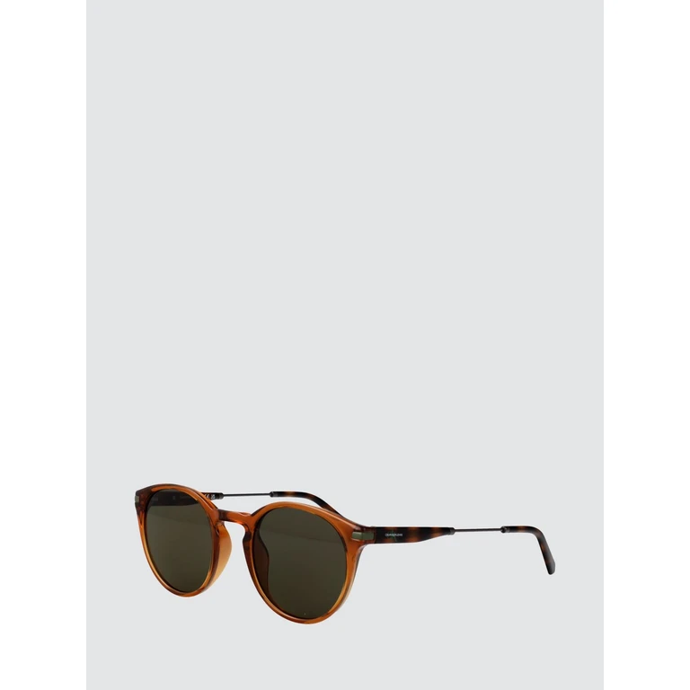 Rounded Tortoiseshell Acetate Sunglasses (CKJ20705SN702)