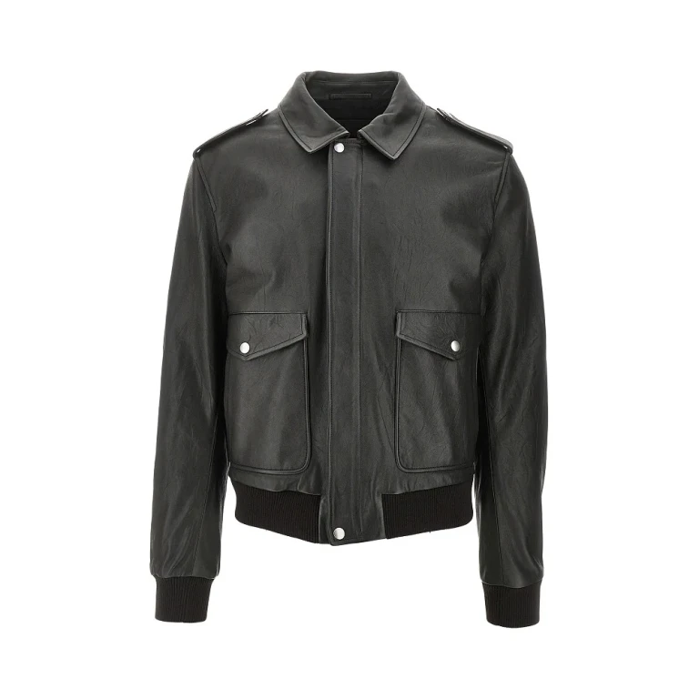 PRADA Nappa leather bomber jacket Man 50 (30630)