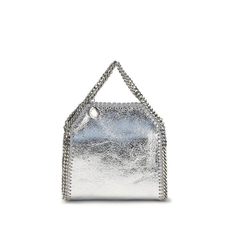 Stella McCartney Silver Polyester Handbag Bag - Women