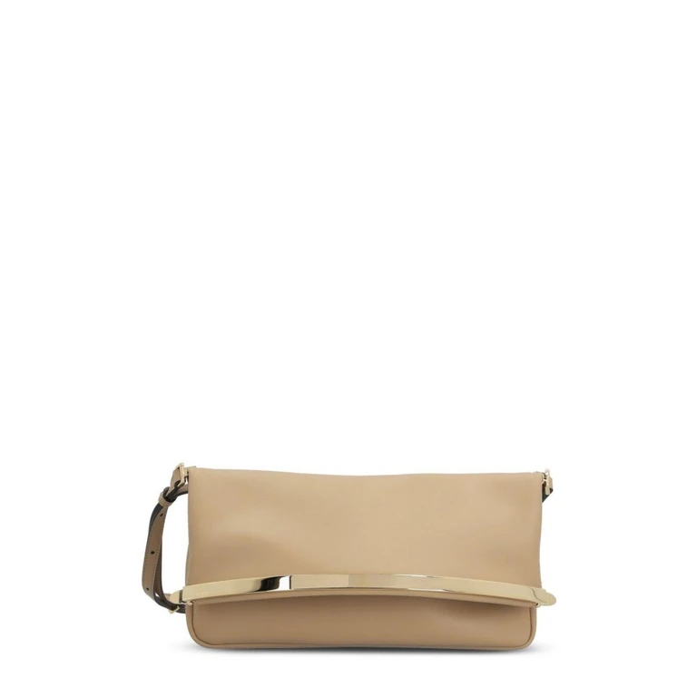Tod's Logo Debossed Flap Bag