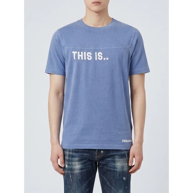 T-Shirt Men color Blue (S74GD1528D20108470)