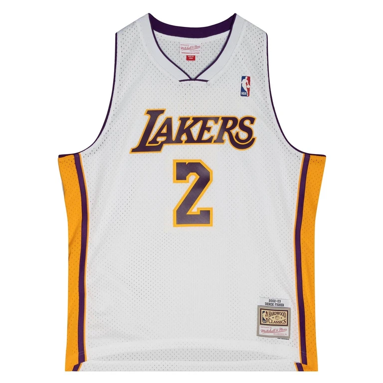 NBA Alternate Jersey La Lakers 2002 Derek Fisher