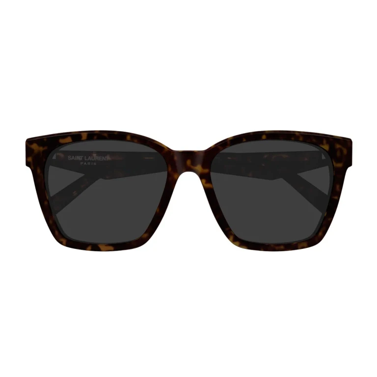 Saint Laurent Sl M171-F Linea Monogram Havana Acetato Riciclato Sunglasses - Women
