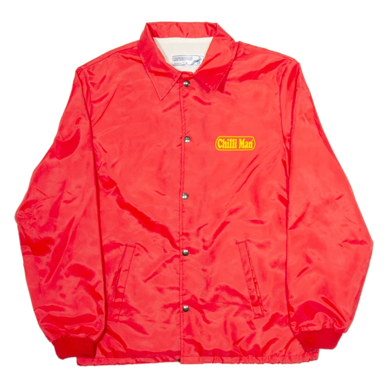 CAPRICORN Chilli Man Mens Shell Jacket Red Nylon M