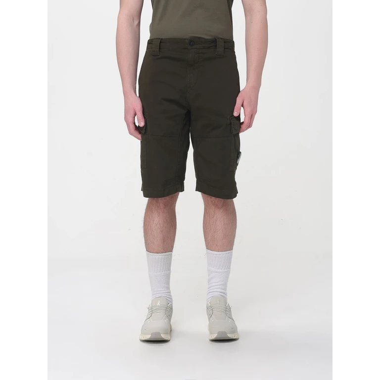 C. P. COMPANY Shorts Men color Green (RSCMBE746A005694G683)