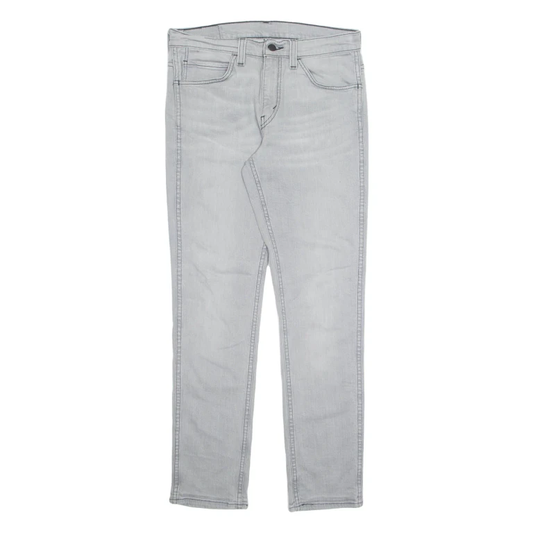 LEVI'S Mens Jeans Grey Regular Tapered W32 L32