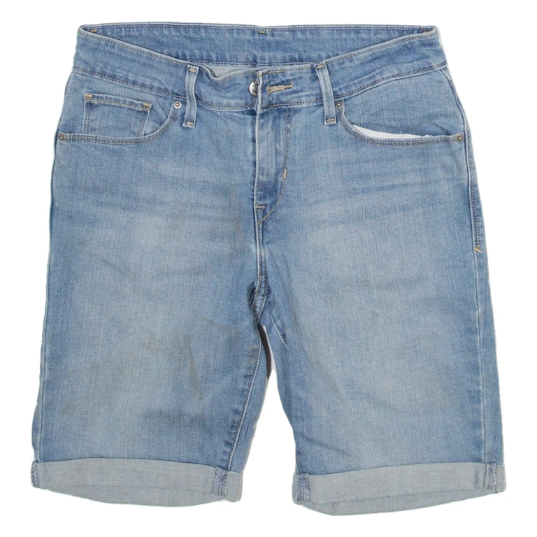 LEVI'S Womens Jorts Shorts Blue S W27