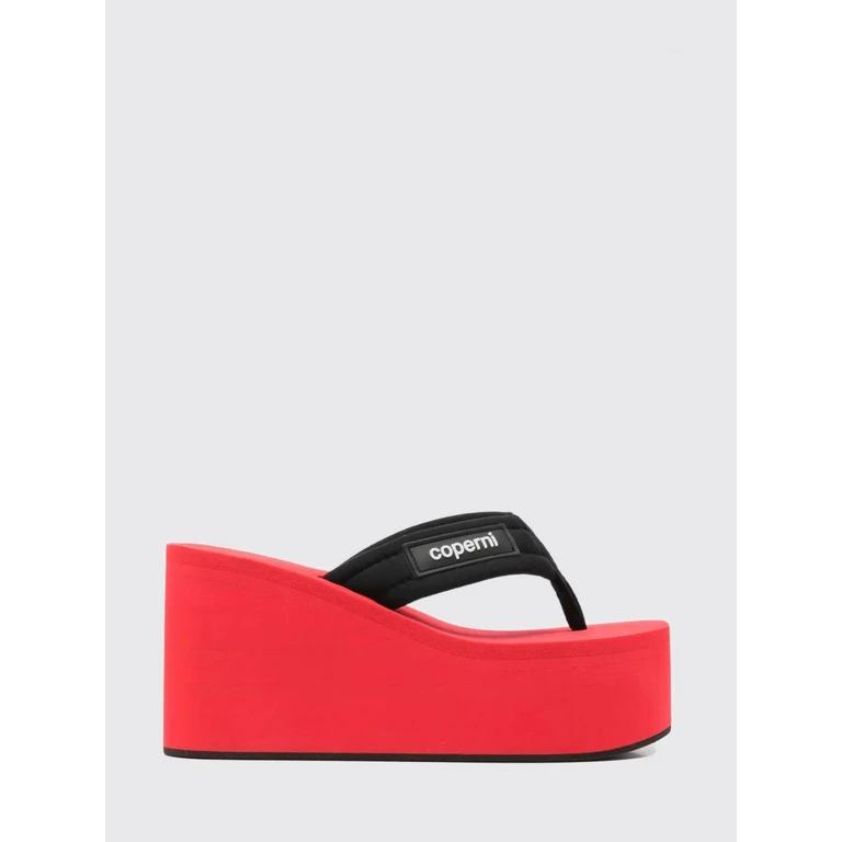 Heeled Sandal Woman color Black (COPSH09F6090BLKRED)