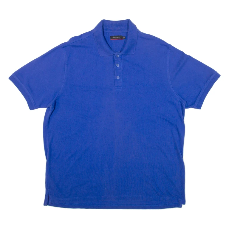PIERRE CARDIN Mens Polo Shirt Blue 2XL (II1-041124-6068)