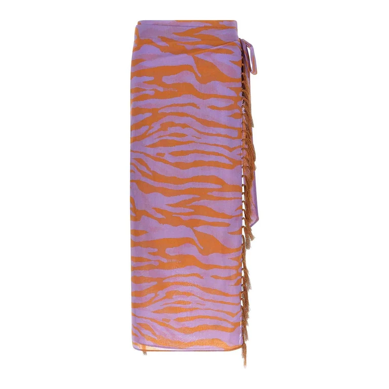 Jupe Midi - Violet (260WCR00140247)