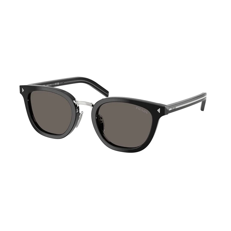 Dark Grey Square Mens Sunglasses PR C01SD 16K731 52