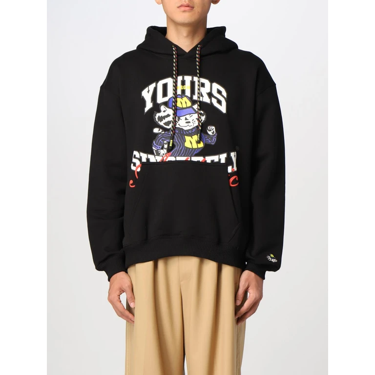 MSGM コットンスウェットシャツ プリント付き