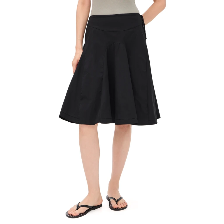 Peachy Den Missy Midi Skirt Onyx S