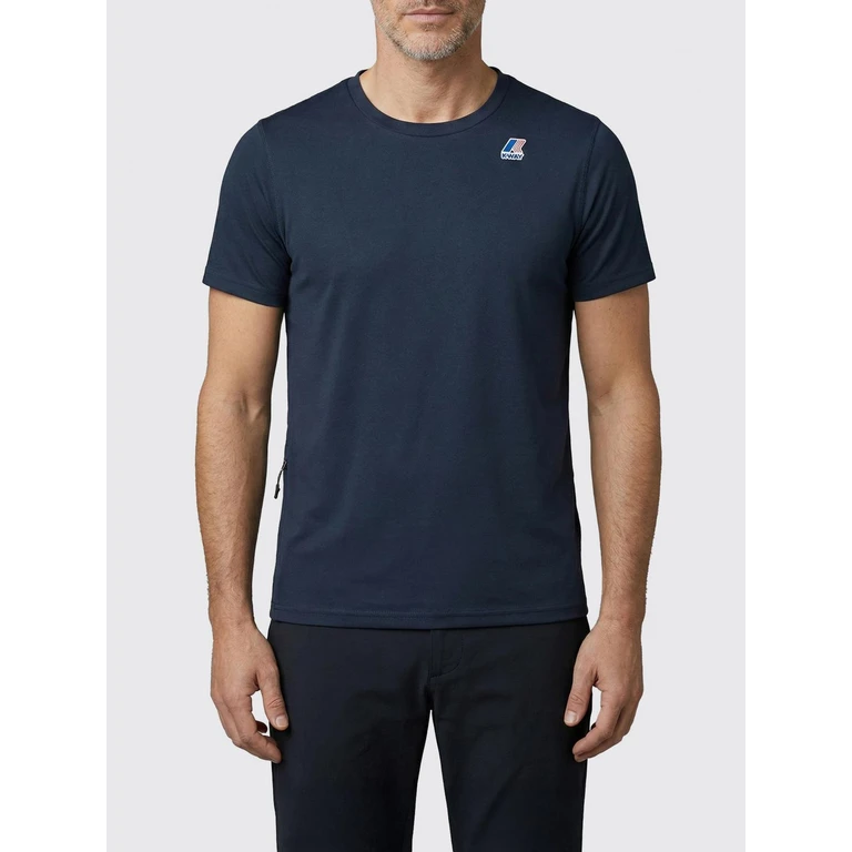 T-Shirt Men color Blue (K7142KWK89)