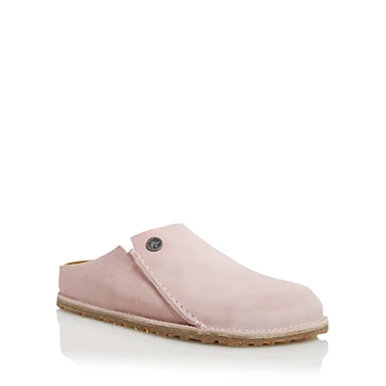Zermatt Suede Leather Clogs