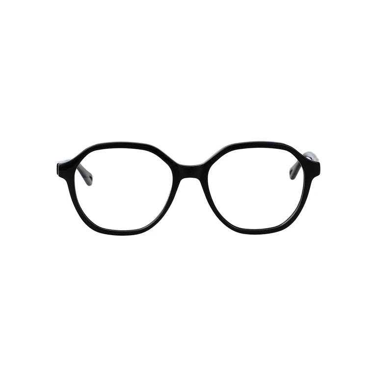 Chloé Ch0312o 001 Black-black-transparent Acetate Optical - Women