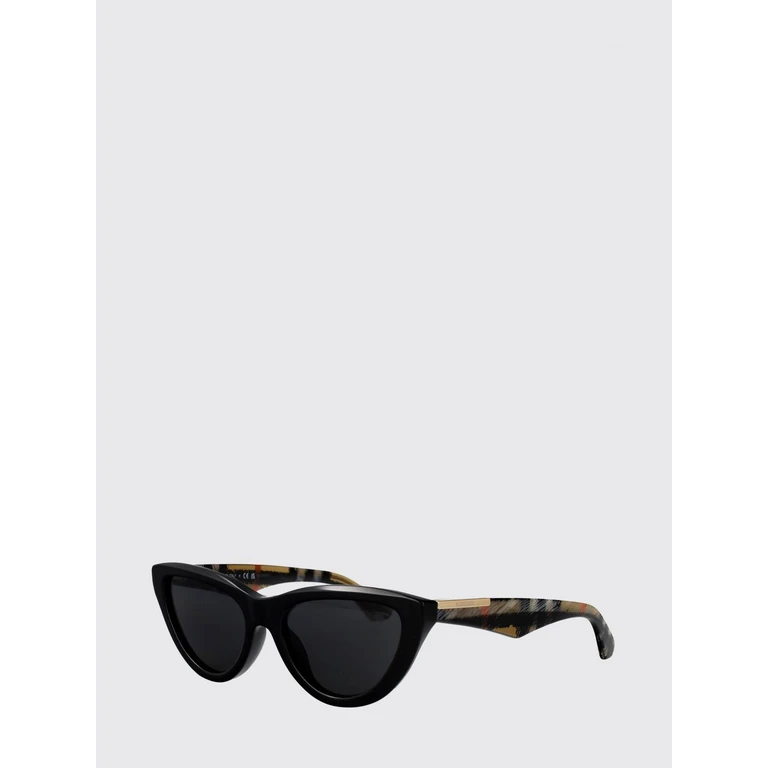 Cat-Eye Acetate Sunglasses with Vintage Check Pattern (0BE4436U418887)