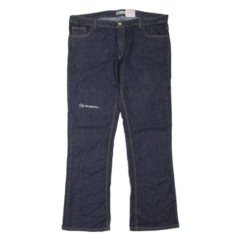 DICKIES Workwear Womens Jeans Blue Relaxed Bootcut W38 L32