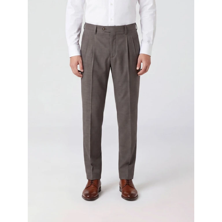 Pants Men color Brown (PLATTIS30008200073)