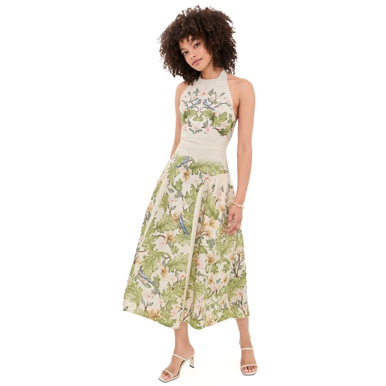 Agua by Agua Bendita Balsa Anhelo Dress Multicolor L