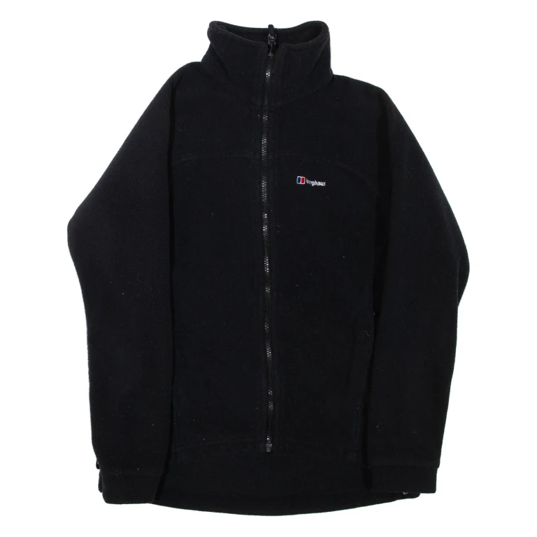 BERGHAUS Womens Fleece Jacket Black UK 10