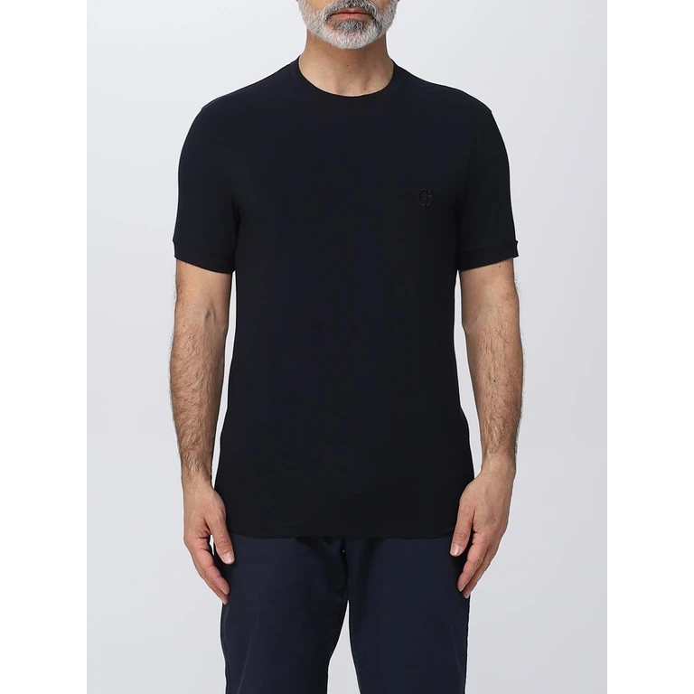 GIORGIO ARMANI T-Shirt Men color Blue (3GST52SJP4ZUBSG)