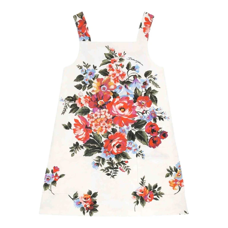 Dolce & Gabbana Jr Robe Au Genou - Multicolore (L54DI0FSFOZHA5ZO)