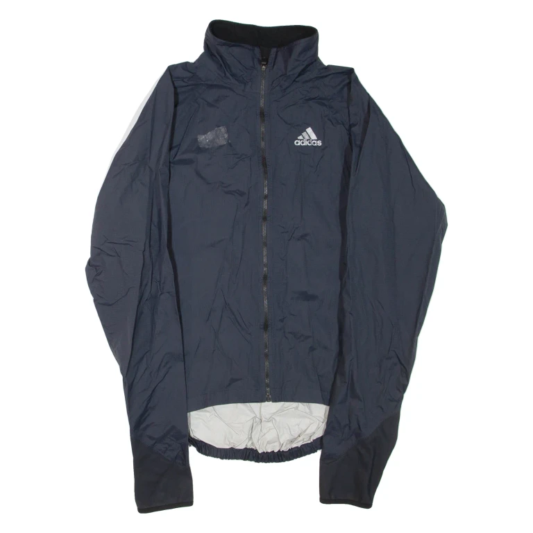 ADIDAS Mens Track Jacket Blue L