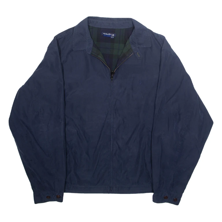 NAUTICA Mens Lined Jacket Blue 2XL