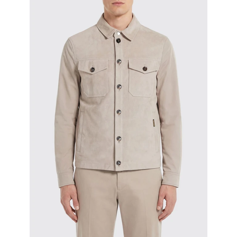 Jacket Men color Brown (MOUGI101243TEPA058U0215)