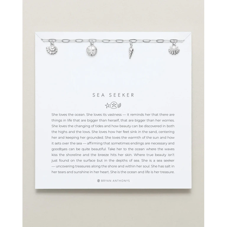 Sea Seeker Charm Bracelet