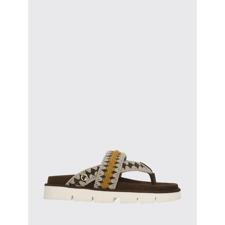 Heeled Sandal Woman color Brown (MUSW461024ADPB)