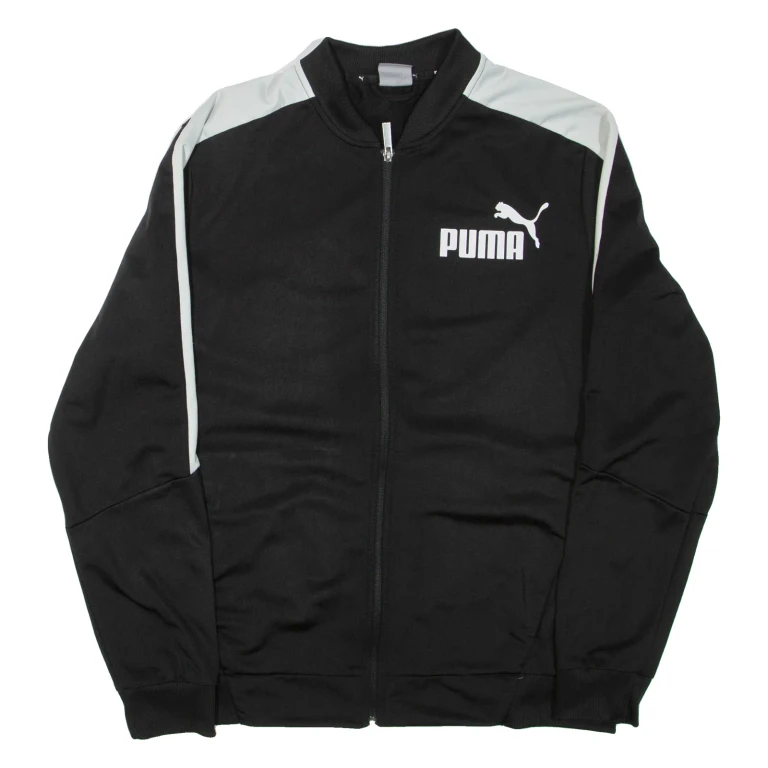 PUMA Mens Track Jacket Black L