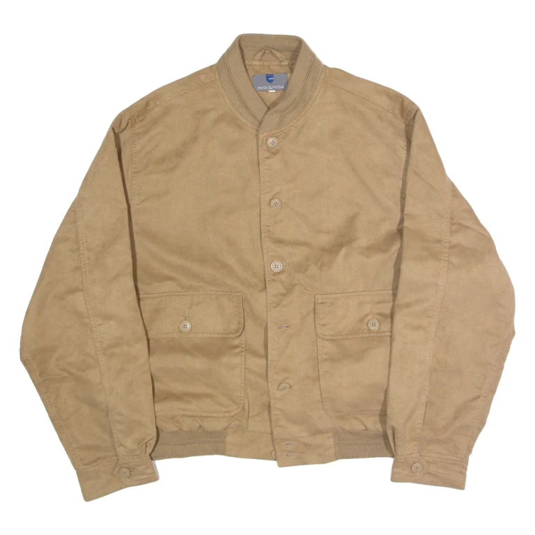 MODI MODA Mens Lined Jacket Brown XL